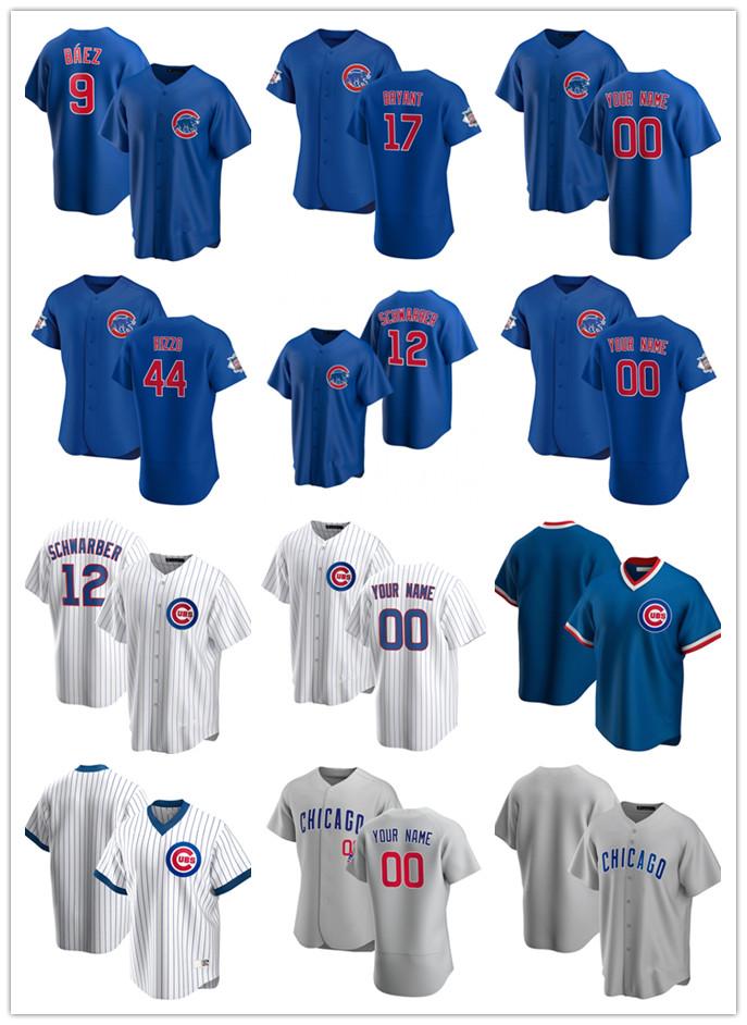 Custom Jersey Mens women Youth Chicago Cubs 12 Kyle Schwarber 9 Javier Baez 17 Kris Bryant 44 Anthony Rizzo Baseball Jerseys, Blue;black
Custom Jersey Mens women Youth Chicago Cubs 12 Kyle Schwarber 9 Javier Baez 17 Kris Bryant 44 Anthony Rizzo Baseball Jerseys, Blue;black