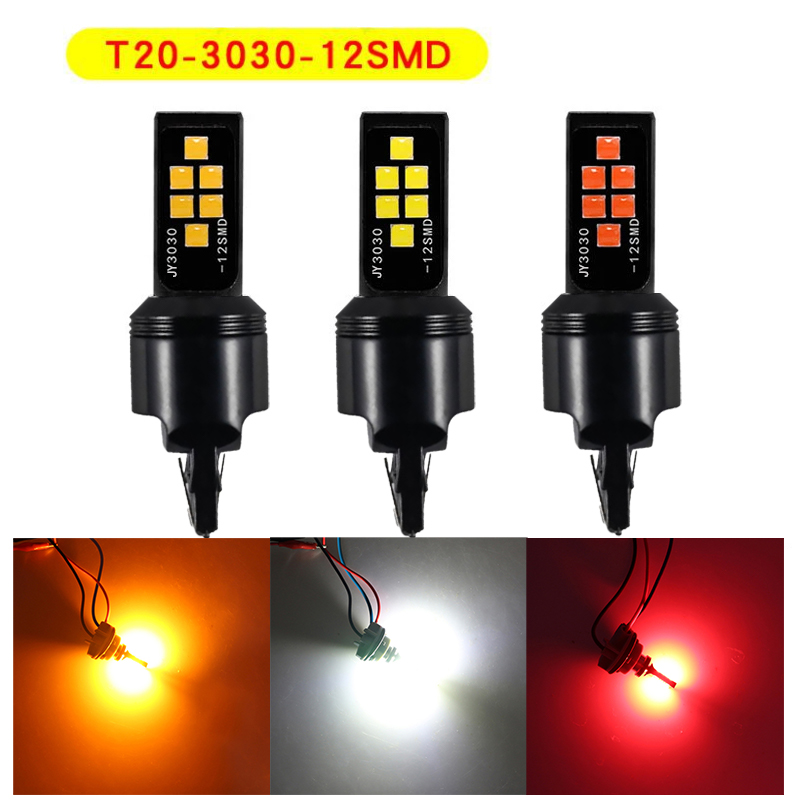 4Pcs/Lot Super Bright Lights T20 7440 3030 12SMD LED Bulbs Car Turn Signal Light Auto Brake Lamp Taillights12V
4Pcs/Lot Super Bright Lights T20 7440 3030 12SMD LED Bulbs Car Turn Signal Light Auto Brake Lamp Taillights12V