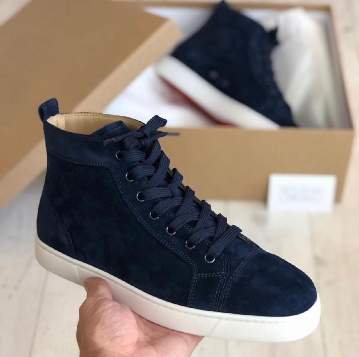 Original-brands High Top Leather Casual Shoes,Elegant Men's Red Bottom Sneakers T-quality Couple Women's Outdoor Sports Dress Party Wedding, 13
Original-brands High Top Leather Casual Shoes,Elegant Men's Red Bottom Sneakers T-quality Couple Women's Outdoor Sports Dress Party Wedding, 13