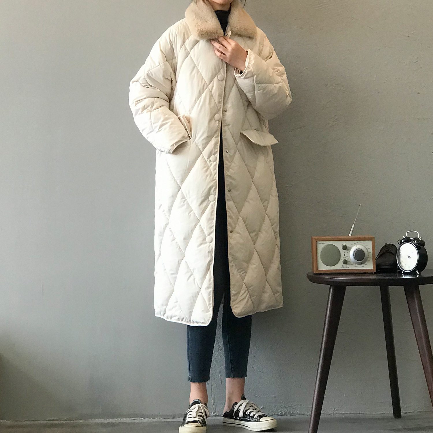 Women Down&Jacket White duck down diamond plaid parkas long warmly rabbit fur lapel outerwear coat single-breasted thickening cotton-padded kneelet Jackets, Red
Women Down&Jacket White duck down diamond plaid parkas long warmly rabbit fur lapel outerwear coat single-breasted thickening cotton-padded kneelet Jackets, Red