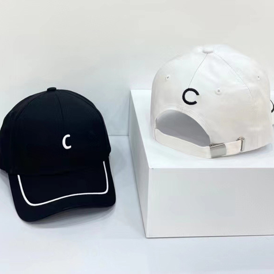 Designer Ball Caps Letter Pattern Hat Simple Casual Adjustable Design for Man Woman Fashionable Cool Cap 2 Color Top Quality