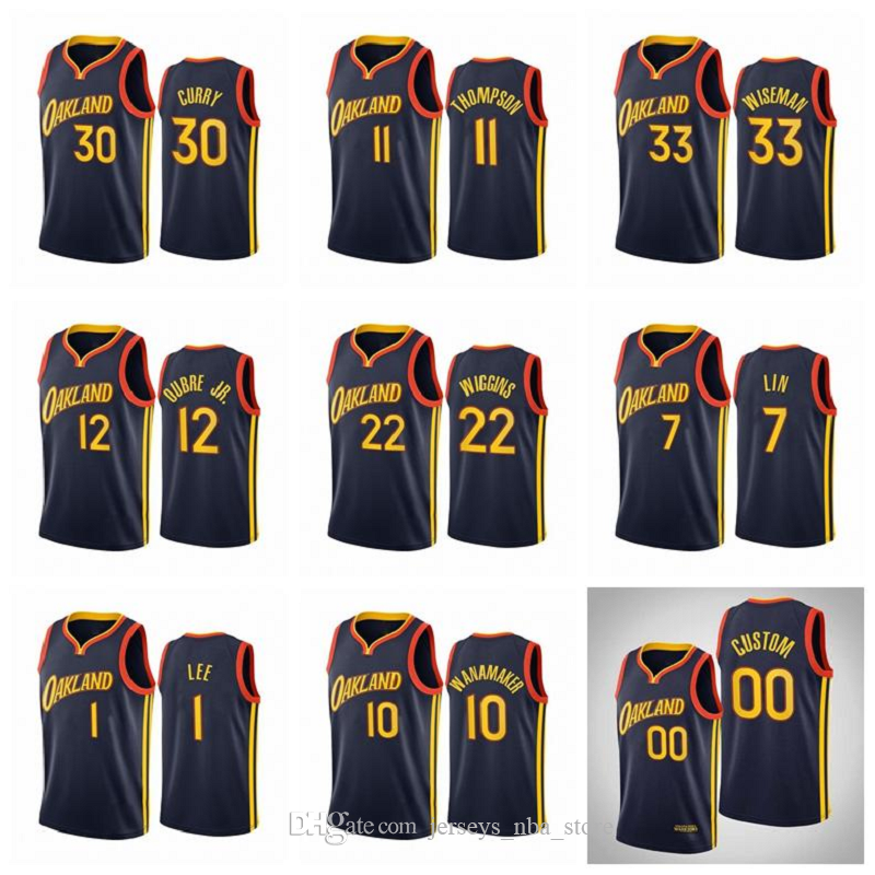 MenGoldenStateWarriors Stephen Curry Andrew Wiggins James Wiseman basketball jerseys can be customized by hot pressing