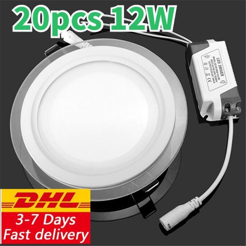 LED Downlight Recessed Ceiling Panel Light Bathroom Kitchen Cutting Hole-120mm AC85-265V Warm/Cold White Lighting Lights
LED Downlight Recessed Ceiling Panel Light Bathroom Kitchen Cutting Hole-120mm AC85-265V Warm/Cold White Lighting Lights