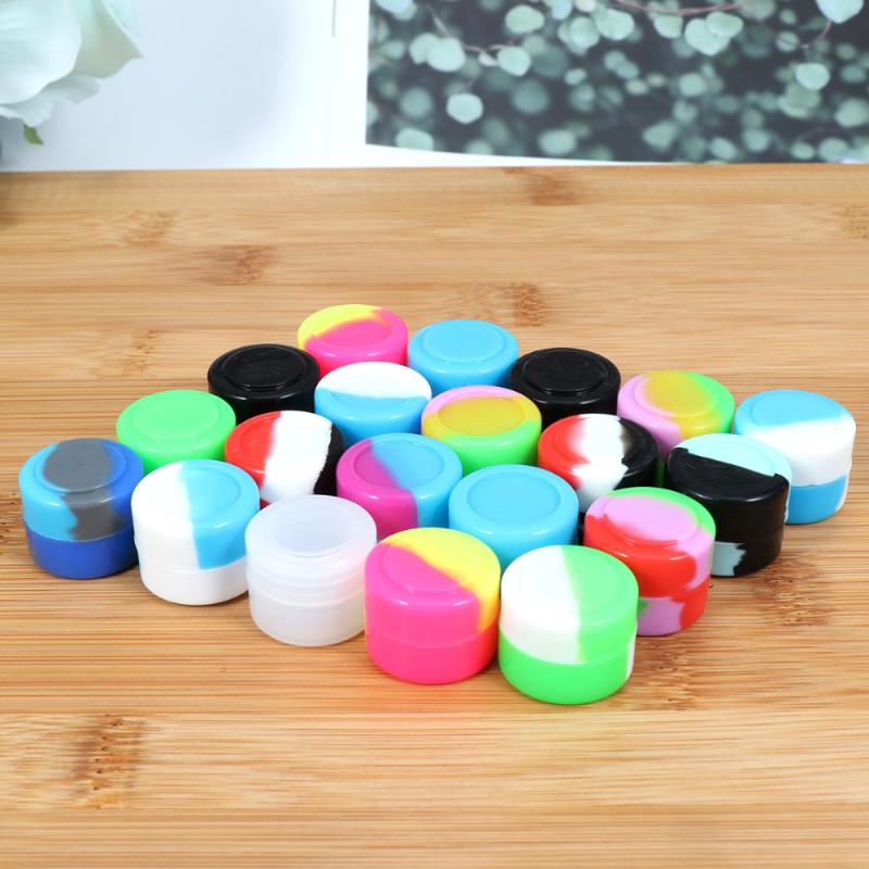 Storage Bottles & Jars 50PCS 2ML Silicone Box Funny Container For Smoke Paste And Oil Electronic Cigarette Accessories (Assorted Color)
Storage Bottles & Jars 50PCS 2ML Silicone Box Funny Container For Smoke Paste And Oil Electronic Cigarette Accessories (Assorted Color)