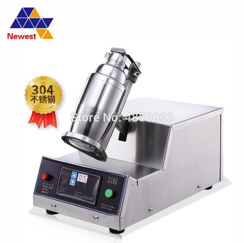 Design 220V/110V Bubble Tea Beverage Milk Shaking Machine Efficiency Auto Blender