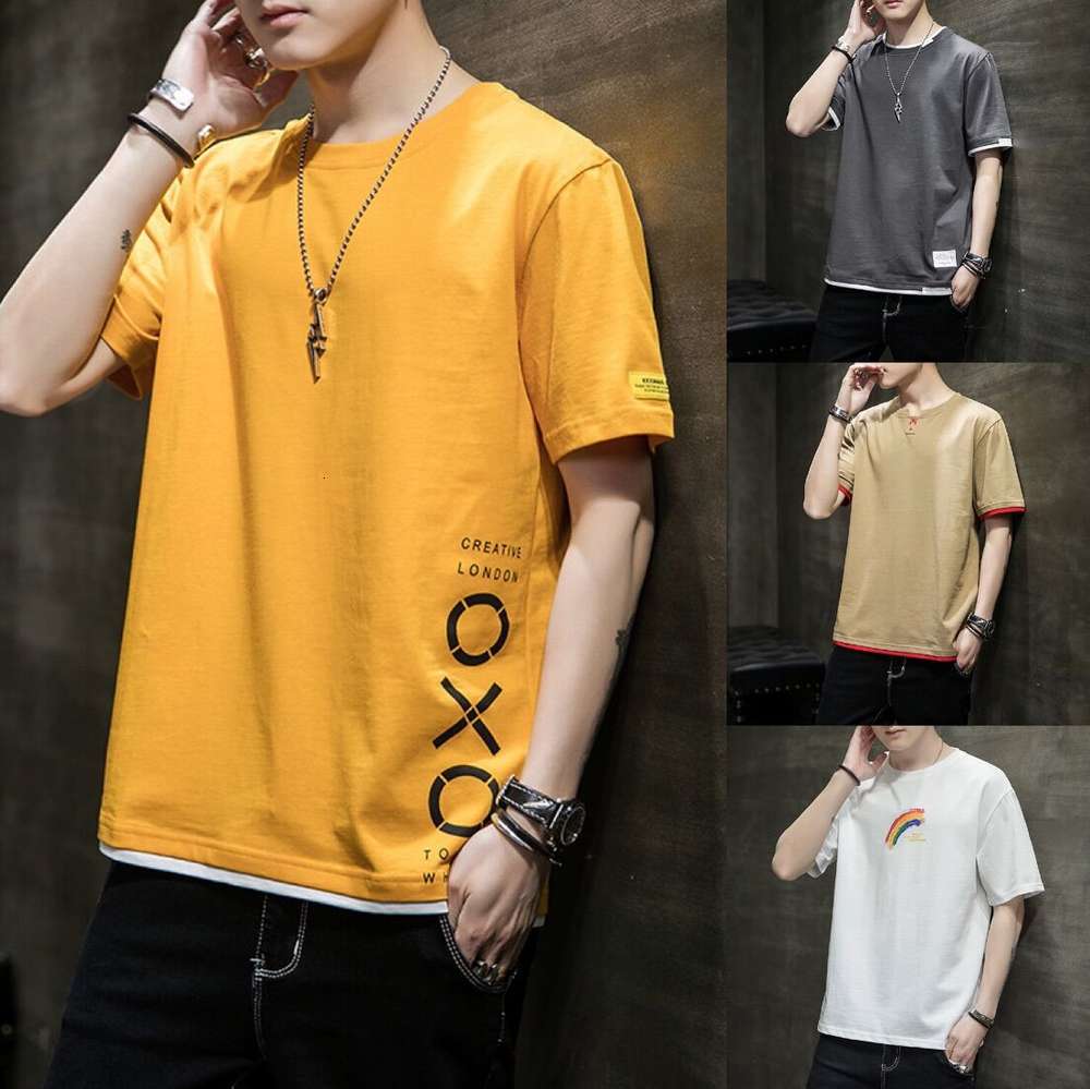Short sleeve men's spring and summer 2021 new cotton loose tide brand ins t-shirt undergarment youth top, White;black
Short sleeve men's spring and summer 2021 new cotton loose tide brand ins t-shirt undergarment youth top, White;black