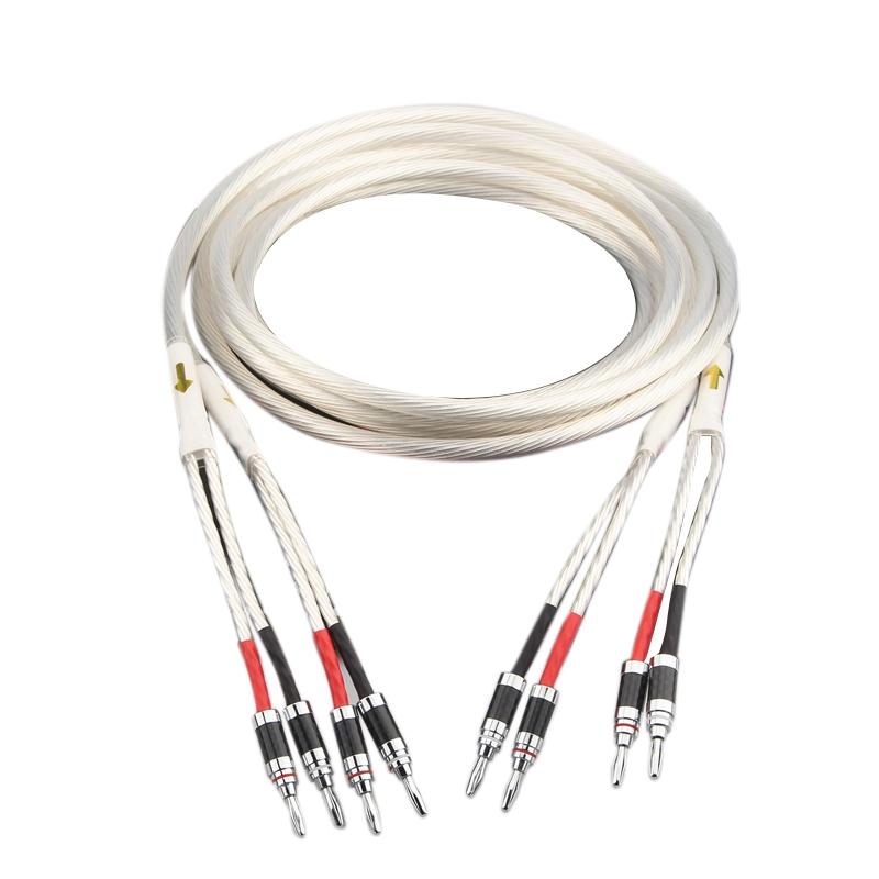 Audio Cables & Connectors Xangsane HIFI Silver-Plated Speaker Cable Hi-End 4N OFC Wire For Hi-Fi Systems Y Plug Banana
Audio Cables & Connectors Xangsane HIFI Silver-Plated Speaker Cable Hi-End 4N OFC Wire For Hi-Fi Systems Y Plug Banana