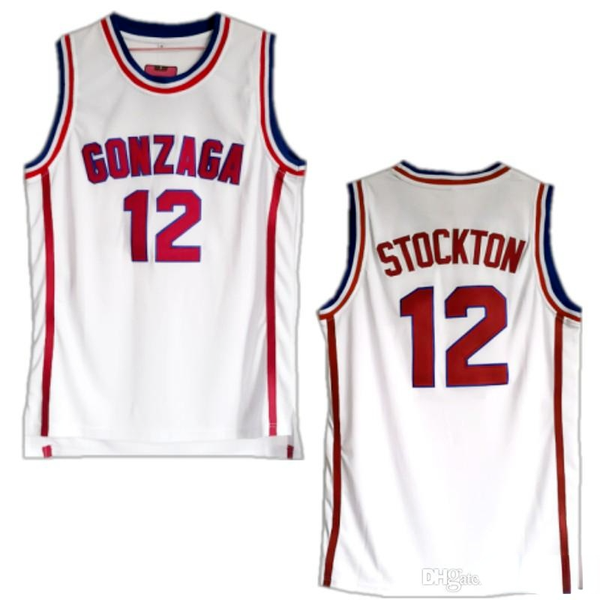 Basketball Jersey Men Gonzaga Bulldogs 12 John Stockton White Shirts Stitched John Stockton Breathable Sport College Jersey -XXL
Basketball Jersey Men Gonzaga Bulldogs 12 John Stockton White Shirts Stitched John Stockton Breathable Sport College Jersey -XXL