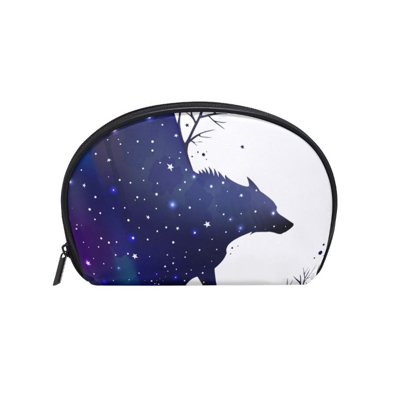 FengJu Multifuncition Shell Cosmetic Bag Purse Half Moon Hanging Travel Toiletry Pouch For Girls Woman Wolf Animal Bags & Cases
FengJu Multifuncition Shell Cosmetic Bag Purse Half Moon Hanging Travel Toiletry Pouch For Girls Woman Wolf Animal Bags & Cases
