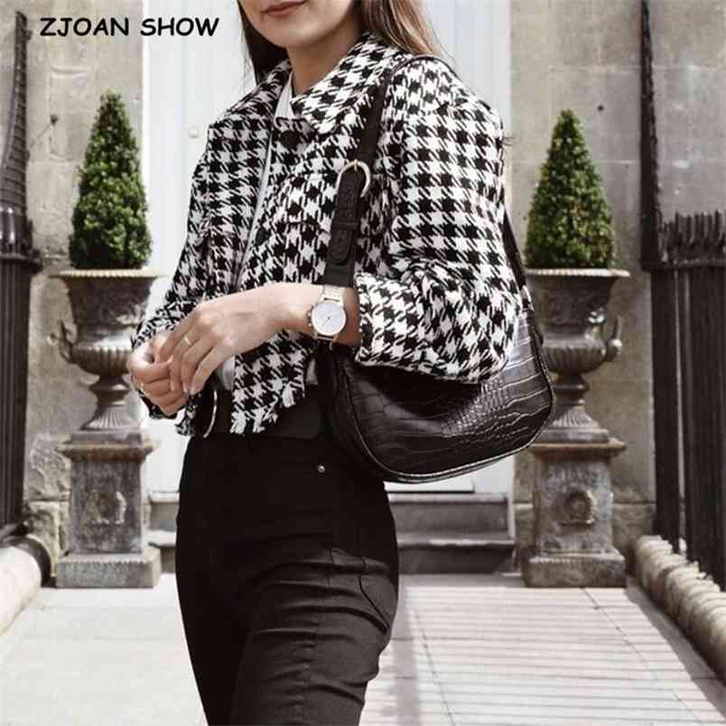 2121 Spring Check Plaid Short Jacket Vintage Women Lapel Pockets Single Breasted Draped Coat Cool Outerwear 210429, Multi
2121 Spring Check Plaid Short Jacket Vintage Women Lapel Pockets Single Breasted Draped Coat Cool Outerwear 210429, Multi