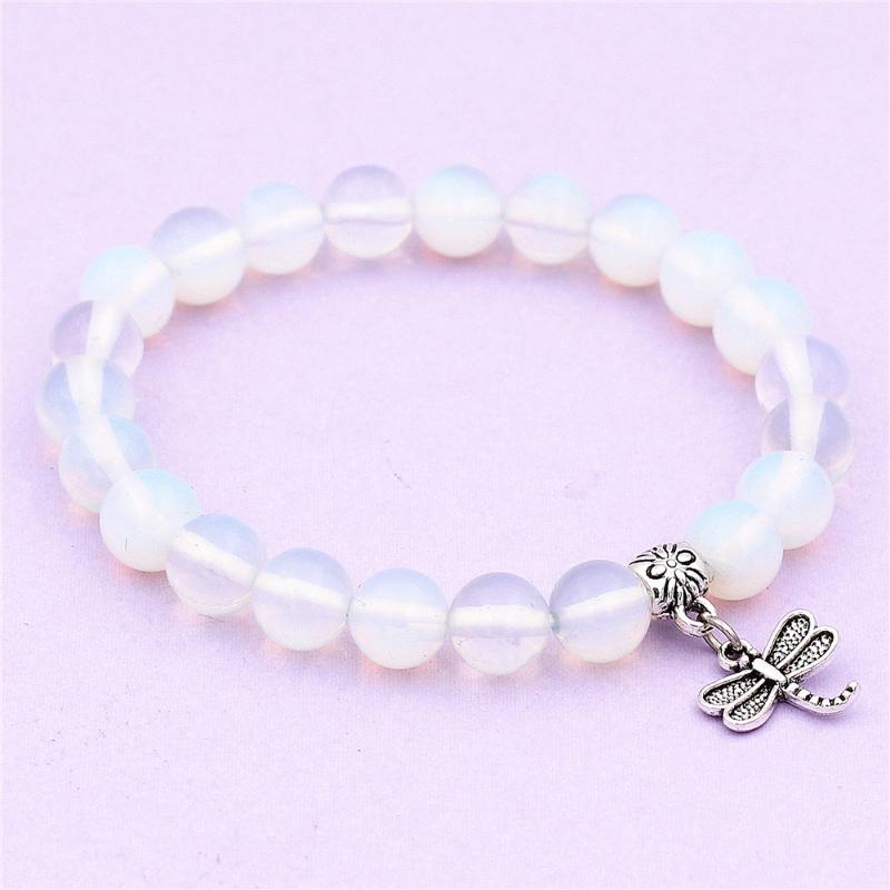 Charm Bracelets Natural Stone Strand Dragonfly Bracelet Women Men Beaded Yoga Jewelry Pulseras Drop Friend
Charm Bracelets Natural Stone Strand Dragonfly Bracelet Women Men Beaded Yoga Jewelry Pulseras Drop Friend