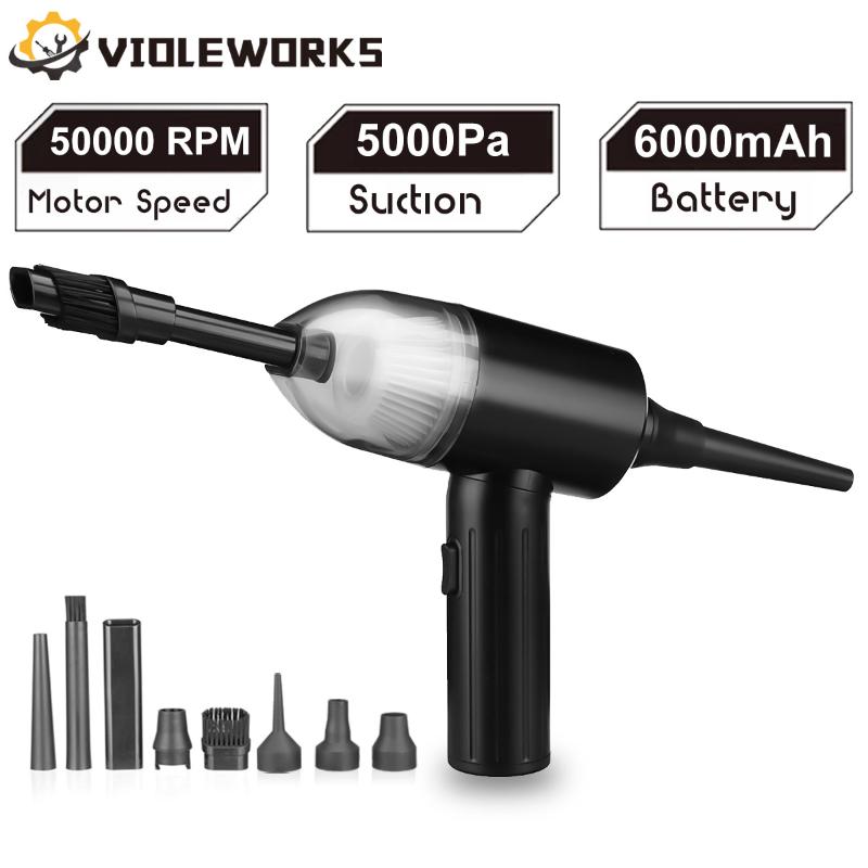Vacuum Cleaner 8 IN 1 Wireless Car Cordless Handheld Auto Cleaning Home & Dual Use Mini Appliance
Vacuum Cleaner 8 IN 1 Wireless Car Cordless Handheld Auto Cleaning Home & Dual Use Mini Appliance