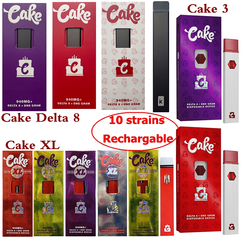 Cake XL Delta 8 Rechargeable Disposable Vape Pen Cigarettes 1ml 940mg Empty 280mAh Battery E Cigarette Thick Oil Pod 10 STRAINS
Cake XL Delta 8 Rechargeable Disposable Vape Pen Cigarettes 1ml 940mg Empty 280mAh Battery E Cigarette Thick Oil Pod 10 STRAINS