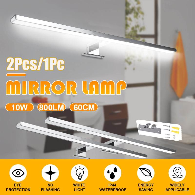 1/2pcs Indoor Wall Lamp Led Light Mirror 10W White 60cm Waterproof Aluminum Lighting Bathroom Restroom Makeup
1/2pcs Indoor Wall Lamp Led Light Mirror 10W White 60cm Waterproof Aluminum Lighting Bathroom Restroom Makeup