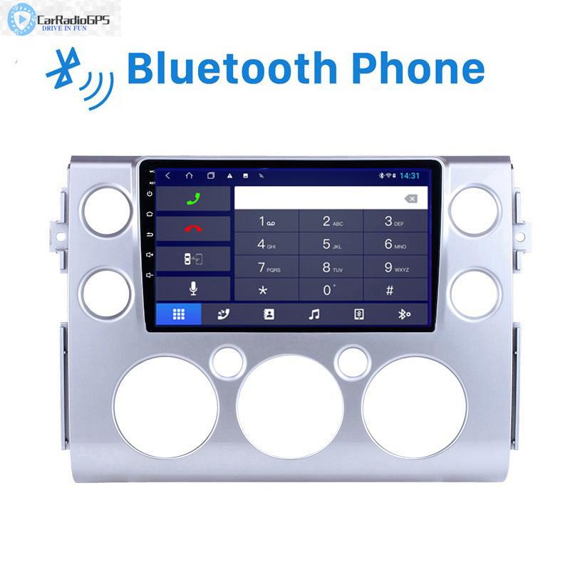 Car dvd Radio Player Autoradio For toyota FJ CRUISER 2007-2013 Android 10.0 4+64GB RAM ROM Stereo Head Unit support Carplay TPMS DVR OBD II Rear camer