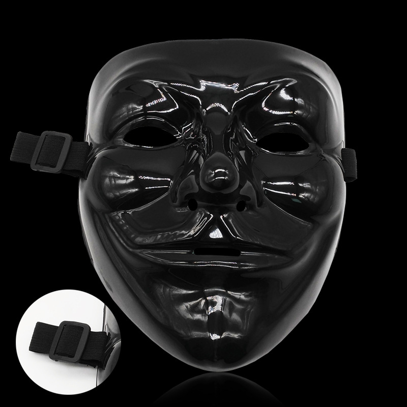 Halloween Masquerade V for Vendetta Hacker Mask Anonymous Guy Masks for Adults