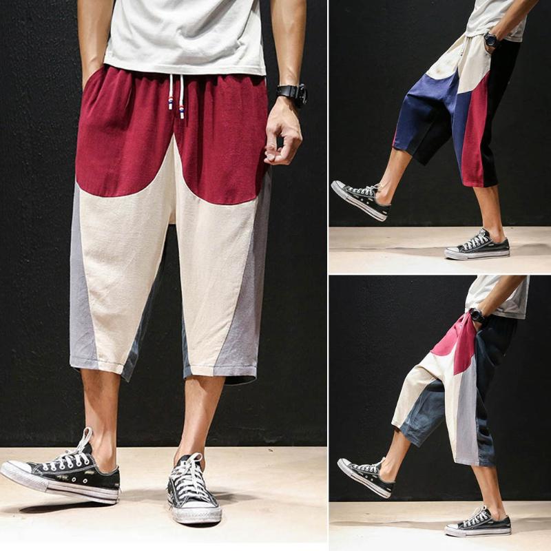 Men's Pants ISHOWTIENDA 2021 Arrival Men Fashion Casual Patchwork Drawstring Handsome 3/4 Pant Trouser Herrenbekleidung Drop 30, Khaki
Men's Pants ISHOWTIENDA 2021 Arrival Men Fashion Casual Patchwork Drawstring Handsome 3/4 Pant Trouser Herrenbekleidung Drop 30, Khaki