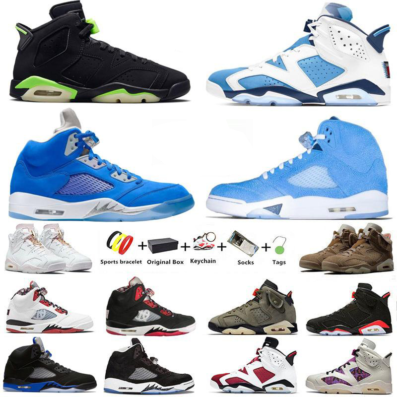 Jumpman 5 UNC 6s mens basketball shoes 5s Bluebird 6 Racer Blue Quai 54 British Khaki Electric Green Raging Bull Gold Hoops men sports sneakers With Box, Pay for box
Jumpman 5 UNC 6s mens basketball shoes 5s Bluebird 6 Racer Blue Quai 54 British Khaki Electric Green Raging Bull Gold Hoops men sports sneakers With Box, Pay for box