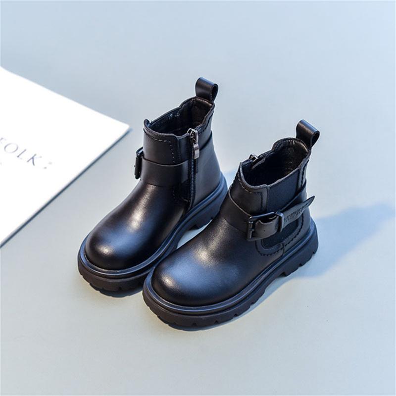 Boots 2021 Autumn Children Genuine Leather Simple Rubber Sole Kids Waterproof Fashion Girls EU 26-37, Black;grey
Boots 2021 Autumn Children Genuine Leather Simple Rubber Sole Kids Waterproof Fashion Girls EU 26-37, Black;grey