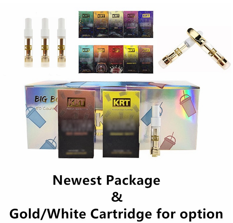 KRT Glass Carts Ceramic Coil Vape Cartridges 0.8ml 1ml Empty Atomizer 510 Thread Thick Oil Cartridge Packaging Vaporizer
KRT Glass Carts Ceramic Coil Vape Cartridges 0.8ml 1ml Empty Atomizer 510 Thread Thick Oil Cartridge Packaging Vaporizer