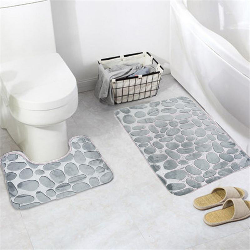Bath Mats Pebbles Mat Pedestal Memory Foam Set Non Slip Soft Toilet Bathroom Rugs
Bath Mats Pebbles Mat Pedestal Memory Foam Set Non Slip Soft Toilet Bathroom Rugs