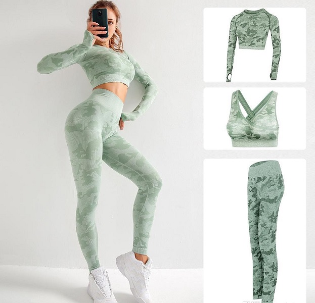 High Quality Brand Designer Tracksuits Womens Cotton Yoga Suit Long Sleeve Sportwear Fitness Gymshark Sport three Piece set 3pcs outfits bra 21, Colour
High Quality Brand Designer Tracksuits Womens Cotton Yoga Suit Long Sleeve Sportwear Fitness Gymshark Sport three Piece set 3pcs outfits bra 21, Colour