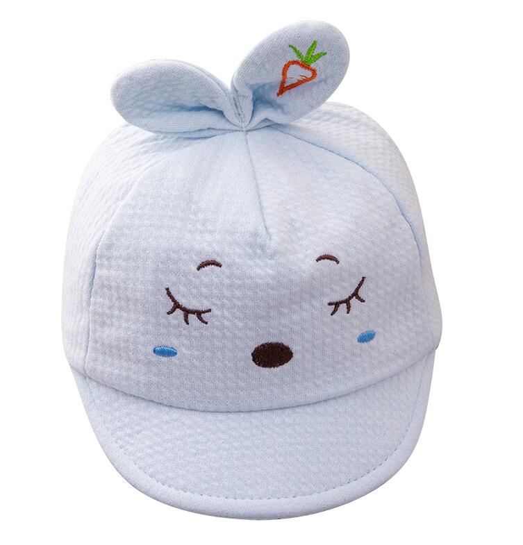 Autumn baby hat 0-march baby soft brim full moon, Sky blue
Autumn baby hat 0-march baby soft brim full moon, Sky blue