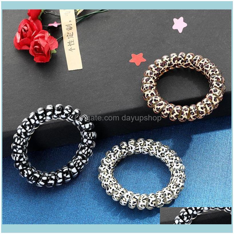 Rubber Jewelry Jewelry Women Girl Telephone Wire Cord Gum Coil Ties Girls Elastic Bands Ring Rope Leopard Print Bracelet Stretchy Hair Ropes
Rubber Jewelry Jewelry Women Girl Telephone Wire Cord Gum Coil Ties Girls Elastic Bands Ring Rope Leopard Print Bracelet Stretchy Hair Ropes