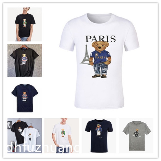 Wholesale high quality Paris city designer Poloshirt pattern 100% cotton and printed short sleeve bear T-shirt American size casual, U.s. size 302
Wholesale high quality Paris city designer Poloshirt pattern 100% cotton and printed short sleeve bear T-shirt American size casual, U.s. size 302
