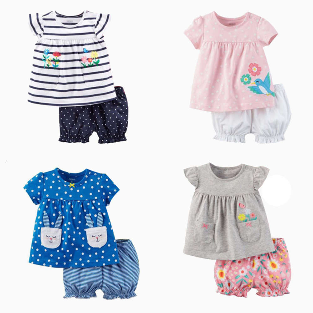Boys and girls suits Summer 1-3 years old children's clothes cotton short sleeve T-shirt with Shorts Girls' two-piece suit, White
Boys and girls suits Summer 1-3 years old children's clothes cotton short sleeve T-shirt with Shorts Girls' two-piece suit, White