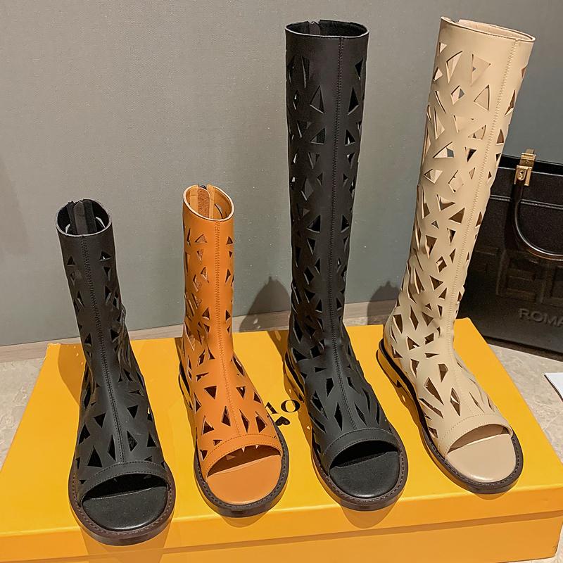 Sandals 2021 Summer Hollow Cool Boots Women Open Toe High Tube Long Genuine Leather Gladiator Flats Sandalias Shoes Woman, Short black
Sandals 2021 Summer Hollow Cool Boots Women Open Toe High Tube Long Genuine Leather Gladiator Flats Sandalias Shoes Woman, Short black