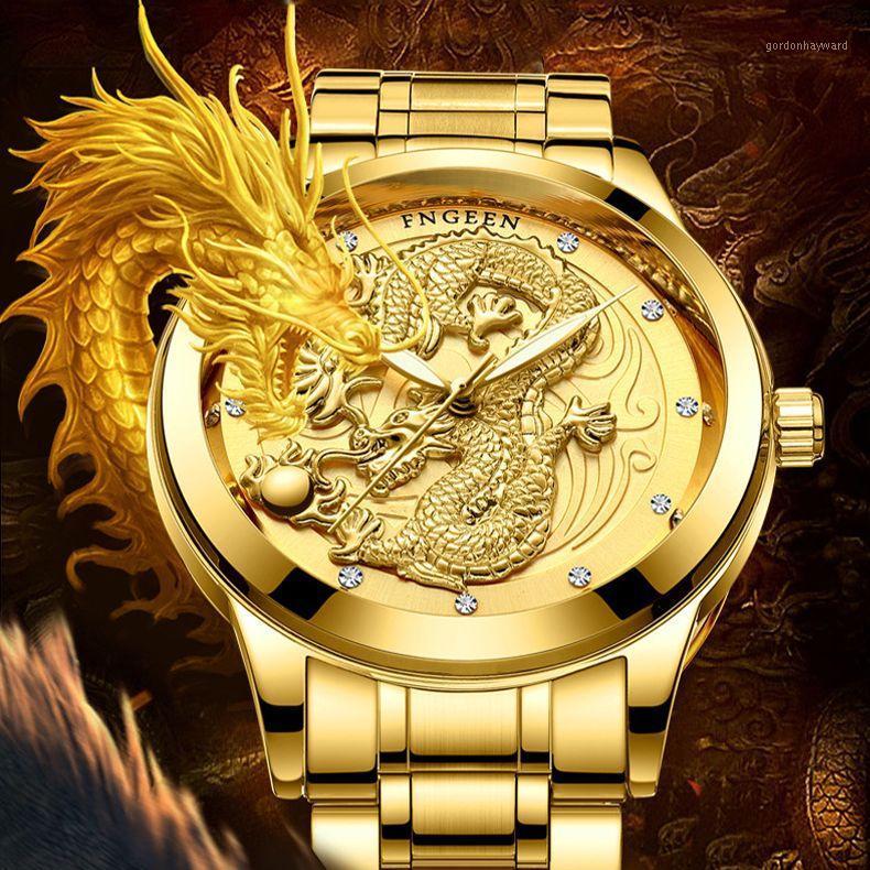Wristwatches FNGEEN S666 Couple Watch Dragon And Phoenix Men Women Luxury Gold Color Quartz Ultra-Thin Steel Belt Watches, Black
Wristwatches FNGEEN S666 Couple Watch Dragon And Phoenix Men Women Luxury Gold Color Quartz Ultra-Thin Steel Belt Watches, Black