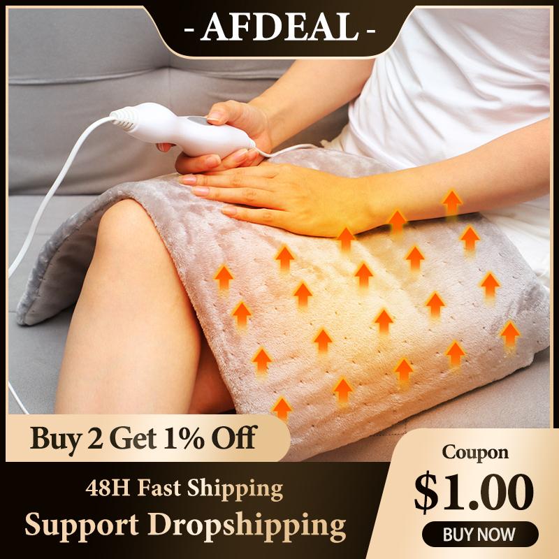 Carpets Electric Heating Pad 90W 3 Level Temperature Adjustable Washable For Shoulder Neck Back Spine Leg Pain Relief Winter Warmer, 30x60cm
Carpets Electric Heating Pad 90W 3 Level Temperature Adjustable Washable For Shoulder Neck Back Spine Leg Pain Relief Winter Warmer, 30x60cm