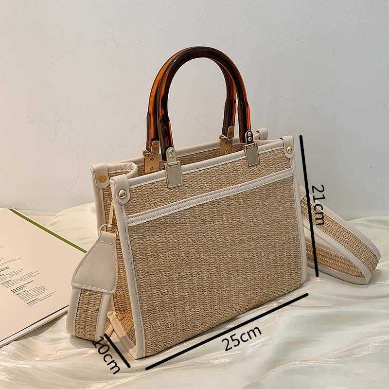 Bags Women Summer Straw Shoulder Woven Bag For Female Holiday Beache Niche Design Chic Fashion Brand Crossbody Handbag, Beige
Bags Women Summer Straw Shoulder Woven Bag For Female Holiday Beache Niche Design Chic Fashion Brand Crossbody Handbag, Beige