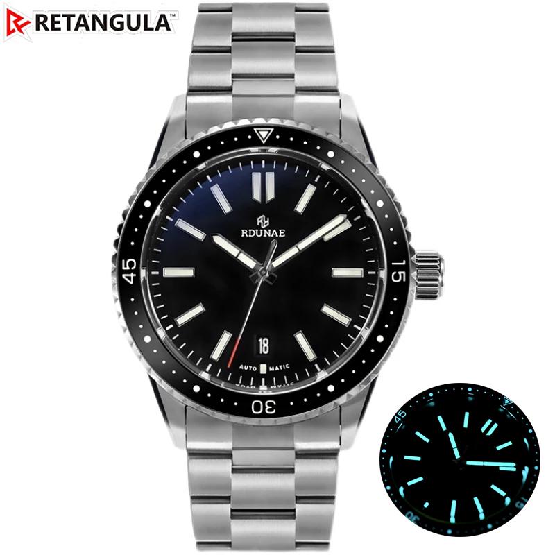 Wristwatches Retangula Mens Automatic Diver Watch 300M Waterproof Ceramic Bezel Luminous Sapphire Glass Watches Mechanical, Black
Wristwatches Retangula Mens Automatic Diver Watch 300M Waterproof Ceramic Bezel Luminous Sapphire Glass Watches Mechanical, Black