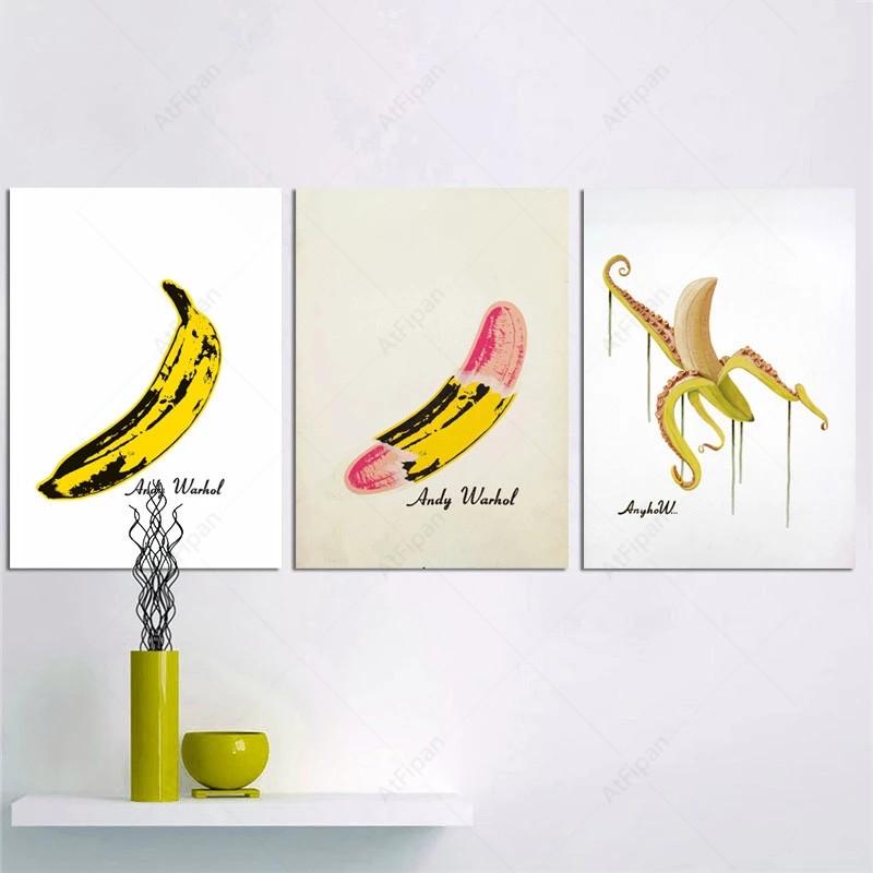 Paintings Waterproof Art Canvas Print Poster Andy Warhol Banana Painting Wall Decor Home Unframed
Paintings Waterproof Art Canvas Print Poster Andy Warhol Banana Painting Wall Decor Home Unframed