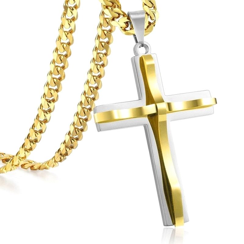 Pendant Necklaces Fashion Alloy Cross Gold Silver Color Necklace For Women Men Vintage Chain Crystal Long Jewelry
Pendant Necklaces Fashion Alloy Cross Gold Silver Color Necklace For Women Men Vintage Chain Crystal Long Jewelry