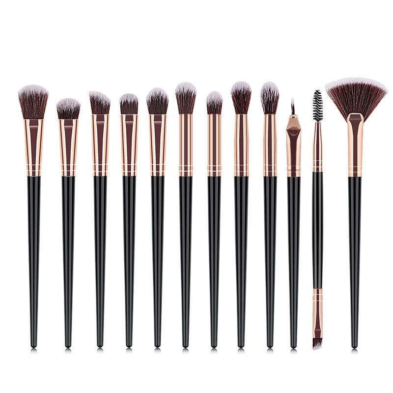 Makeup Brushes Pink High Quality Powder Foundation Blush Eyeshadow Make Up Brush Set Natural Hair Brochas Maquillaje