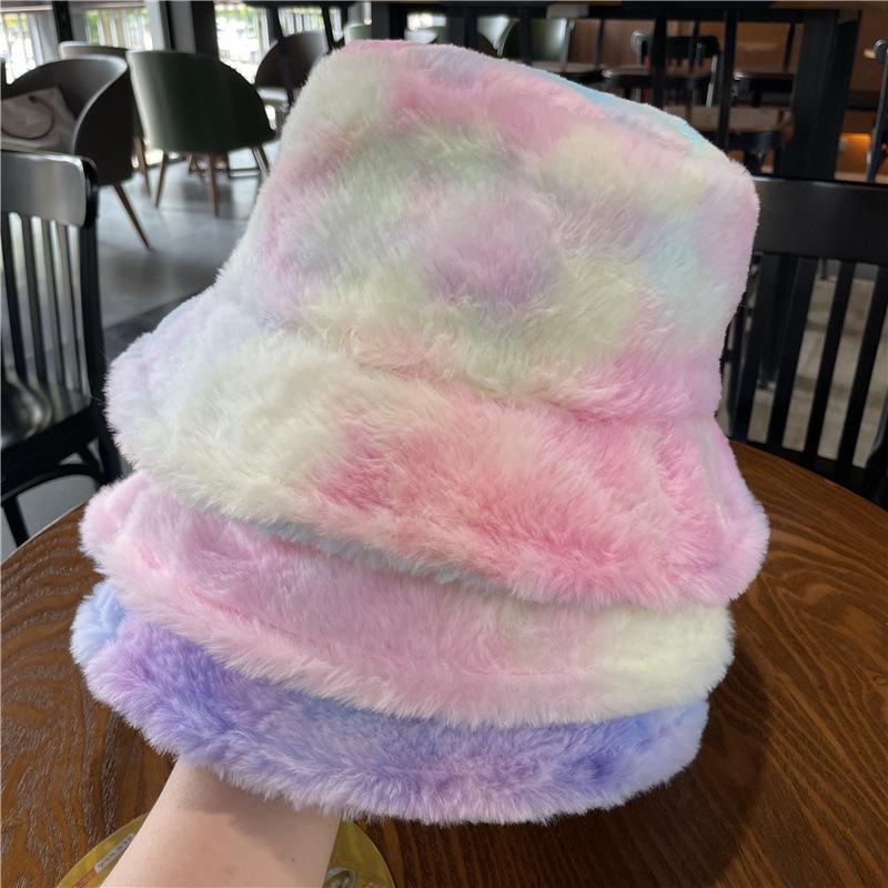 Wide Brim Hats Fashion Tie-Dyeing Print Winter Bucket Hat Plush Warm Women Panama Faux Fur Cap Furry Outdoor Girl Fisherman's Sun, Style 07
Wide Brim Hats Fashion Tie-Dyeing Print Winter Bucket Hat Plush Warm Women Panama Faux Fur Cap Furry Outdoor Girl Fisherman's Sun, Style 07