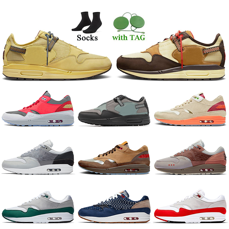 Top Quality Women Mens Running Shoes Max 1 Trainers Cactus Jack Baroque Brown Saturn Gold London Amsterdam Kiss Of Death CHA Evergreen Aura OG Obsidian Sneakers, B43 og anniversary 36-40
Top Quality Women Mens Running Shoes Max 1 Trainers Cactus Jack Baroque Brown Saturn Gold London Amsterdam Kiss Of Death CHA Evergreen Aura OG Obsidian Sneakers, B43 og anniversary 36-40