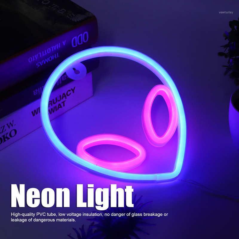 Party Decoration Alien Shaped Neon Light Decorative LED Signs Wedding Decor USB/Battery Powered
Party Decoration Alien Shaped Neon Light Decorative LED Signs Wedding Decor USB/Battery Powered