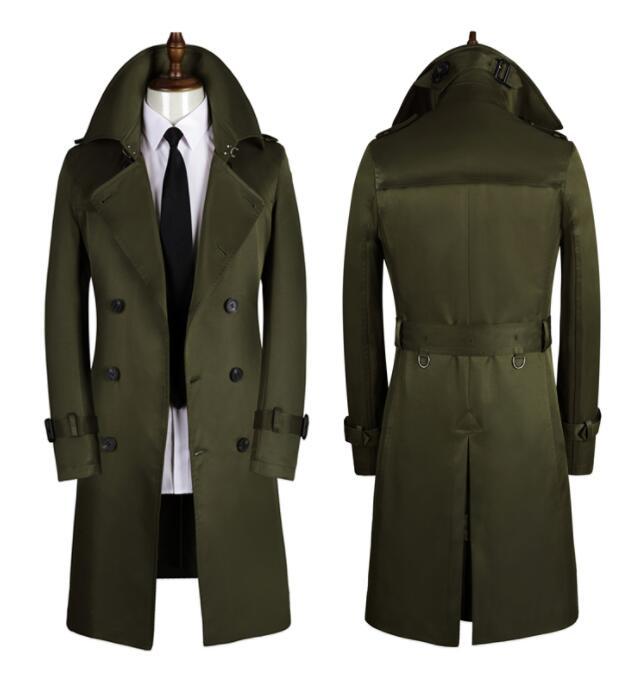 Mens Trench Coats Fashion Korean Man Middle Length Coat Men Spring Autumn Clothes Casual Slim Fit Overcoat Long Sleeve Big Size Men, Beige
Mens Trench Coats Fashion Korean Man Middle Length Coat Men Spring Autumn Clothes Casual Slim Fit Overcoat Long Sleeve Big Size Men, Beige