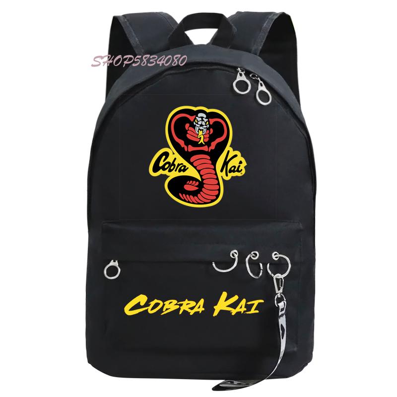 Backpack Women High Quality COBRA KAI Printed Men Travel Rucksack Teen The Karate Kid School Bag Laptop Mochila
Backpack Women High Quality COBRA KAI Printed Men Travel Rucksack Teen The Karate Kid School Bag Laptop Mochila