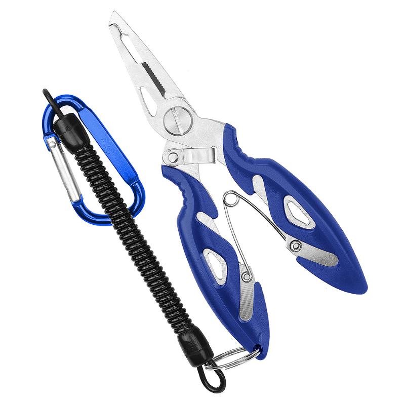 Fishing Hooks Pliers Scissors Bait Knife Hook Remover And Other Tackle Cutting Fish