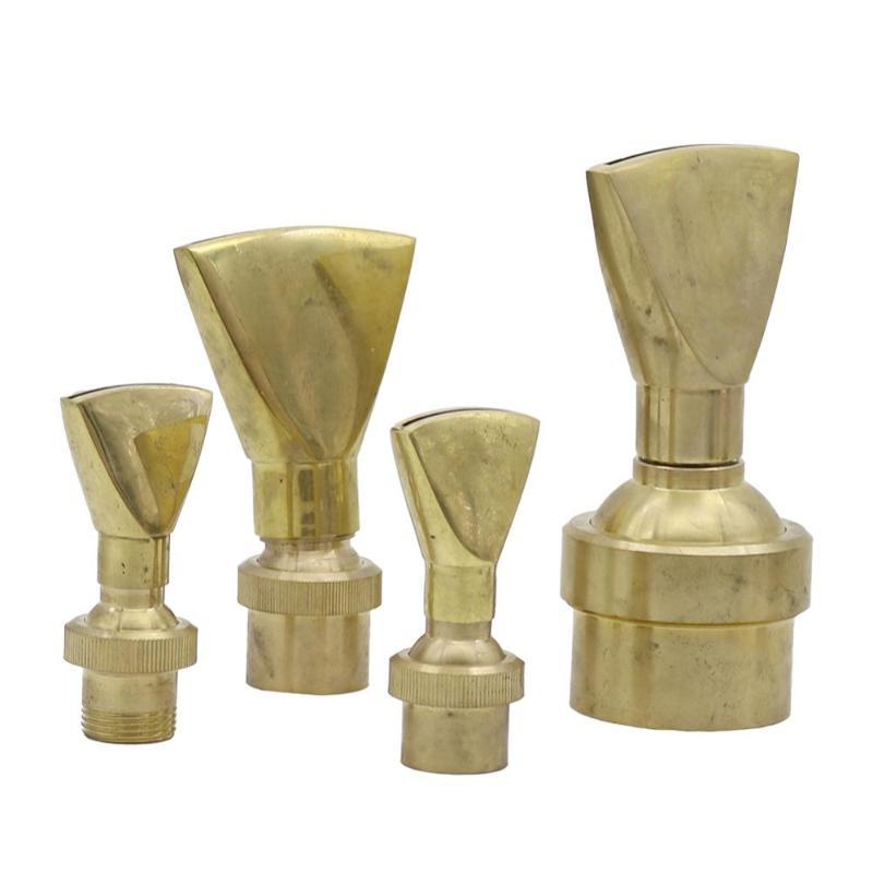 1/2" 3/4" 1" 2" Adjustable Brass Fan Shaped Fountain Nozzles Duck Tail Jet Sprinkler Garden Landscape Ornamental Fountai
1/2" 3/4" 1" 2" Adjustable Brass Fan Shaped Fountain Nozzles Duck Tail Jet Sprinkler Garden Landscape Ornamental Fountai