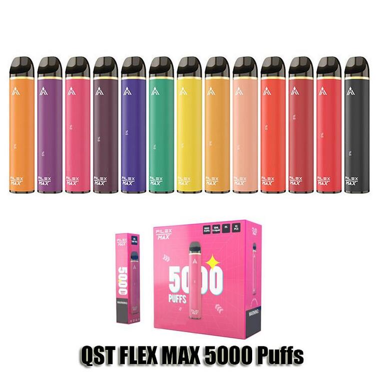 Original Filex Max Disposable Pod E Cigarettes Device 5000 Puffs 12ml Prefilled Vape Pen Stick System 13 Options QST Vapor 100% Genuine
Original Filex Max Disposable Pod E Cigarettes Device 5000 Puffs 12ml Prefilled Vape Pen Stick System 13 Options QST Vapor 100% Genuine