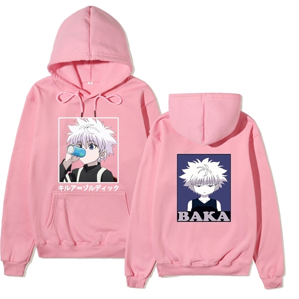 2020 Janpanese Anime Hunter X Hunter Killua Hoodie Men Women Unisex Hoodies Sweatshirts Hoodie Y0809