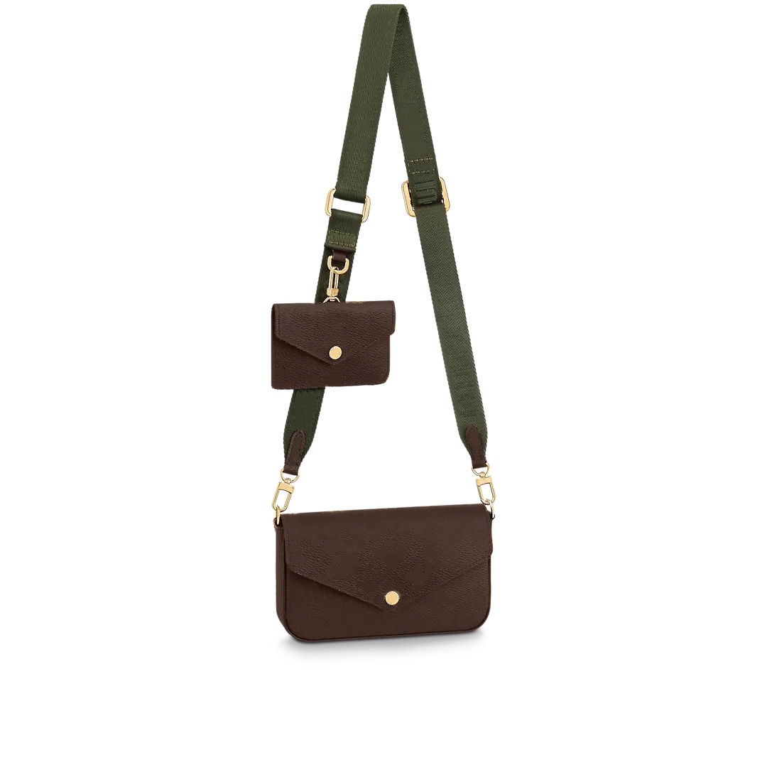 Wholesale Cross Body Envelope Bags Dark Green And Pink Shoulder Straps Bag Félicie Strap & Go in Brown WOMEN Small Leather Goods M80091
Wholesale Cross Body Envelope Bags Dark Green And Pink Shoulder Straps Bag Félicie Strap & Go in Brown WOMEN Small Leather Goods M80091