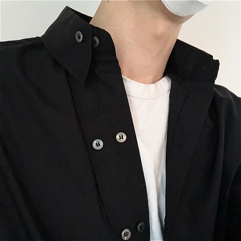 Custom Plus Size Fashion Personality A Very High And Aspirant Design Long Sleeve Shirt S~6XL! Men's Casual Shirts