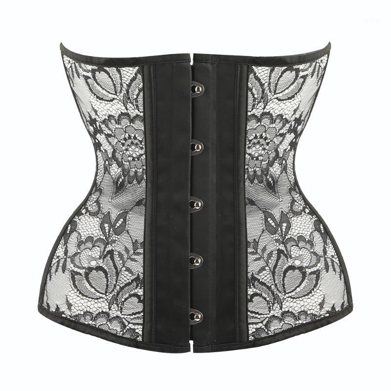 Women Vintage Perspective Lace Up Corsets Boned Underbust Corset Top Body Shaper Bustiers Shapewear Underwear Waist Cincher &, Black
Women Vintage Perspective Lace Up Corsets Boned Underbust Corset Top Body Shaper Bustiers Shapewear Underwear Waist Cincher &, Black
